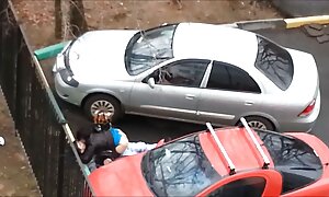 Una coppia molto giovane Lahti na un paio di donne porche mature Polvazo